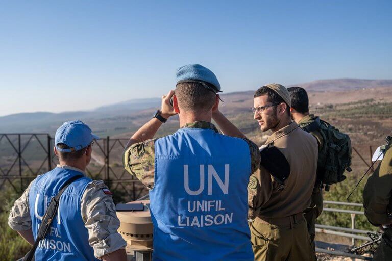 The IDF and UNIFIL coordinate activity on the Israeli-Lebanese border. IDF