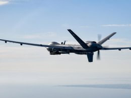 The MQ-9 Reaper operating over Texas. Technical Sgt. Daniel J. Martinez