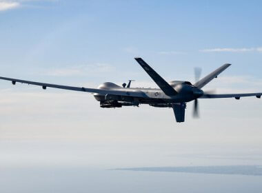 The MQ-9 Reaper operating over Texas. Technical Sgt. Daniel J. Martinez