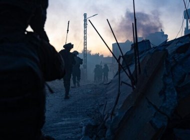 Israeli soldiers operate in southern Lebanon. IDF