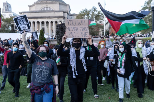 Columbia University. Reuters