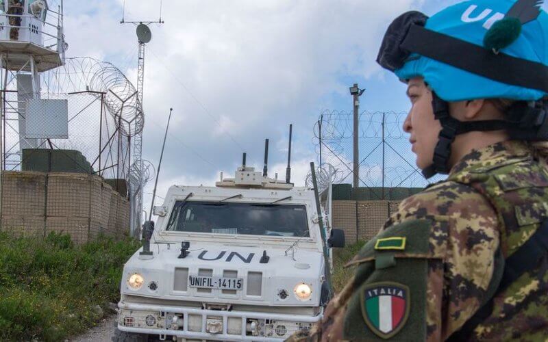 UNIFIL personnel patrol between Ras Naqoura and Labounieh. un.org