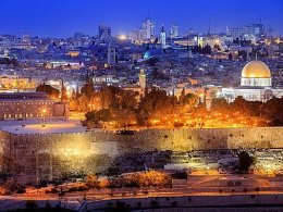 Jerusalem at dusk. wnd.com