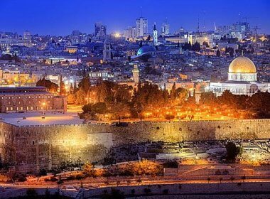 Jerusalem at dusk. wnd.com