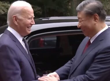 President Joe Biden and People's Republic of China President Xi Jinping in Woodside, Calif., on Nov. 15, 2023. NBC News