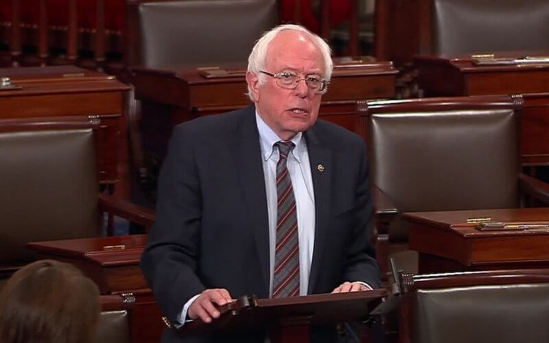 The bill's chief sponsor, Sen. Bernie Sanders (I-VT). cnn.com