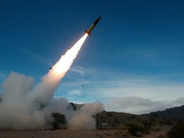 An Army Tactical Missile System. White Sands Missile Range