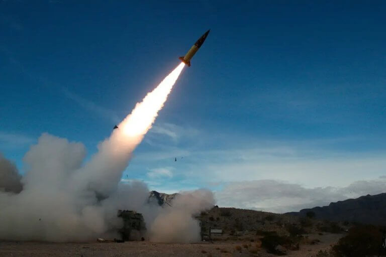 An Army Tactical Missile System. White Sands Missile Range