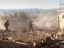 Israeli soldiers operating in south Lebanon. IDF