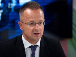 Hungarian Foreign Minister Péter Szijjártó. Bodnár Boglárka