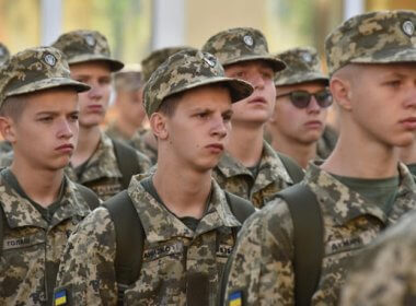 Ukrainian soldiers. Anadolu Agency