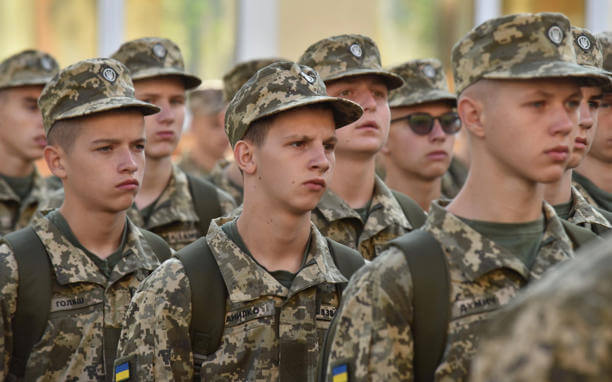 Ukrainian soldiers. Anadolu Agency