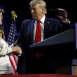 Donald Trump and incoming White House Chief of Staff Susie Wiles. Getty