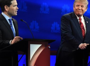 Sen. Marco Rubio and President Donald Trump. Getty