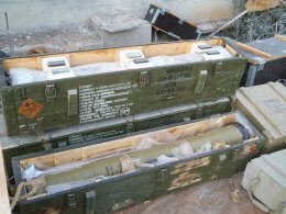 Russian 9M113 Konkurs anti-tank missiles found in southern Lebanon. IDF