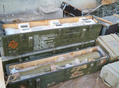 Russian 9M113 Konkurs anti-tank missiles found in southern Lebanon. IDF