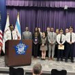 Chicago Police Department Superintendent Larry Snelling announces charges against Sidi Mohamed Abdallahi. x.com