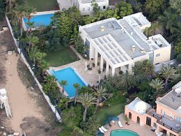 Netanyahu's home in Caesarea. Shaul Golan