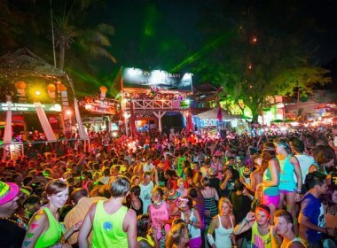 A 'Full Moon Party' in Thailand's Koh Phangan island. tripadvisor.com