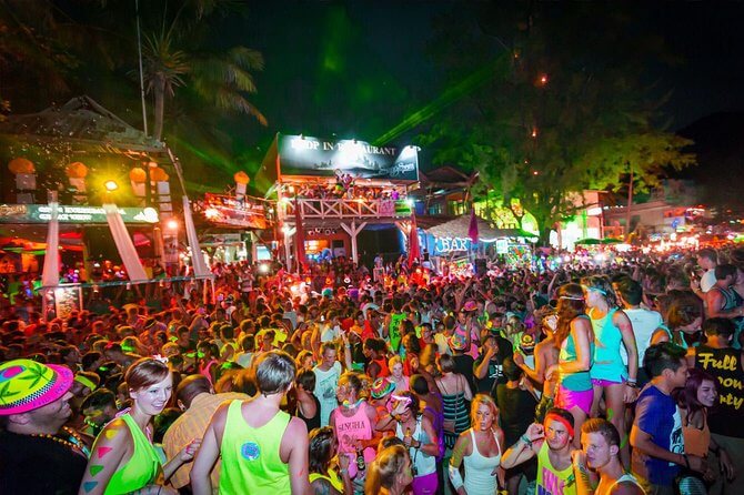 A 'Full Moon Party' in Thailand's Koh Phangan island. tripadvisor.com