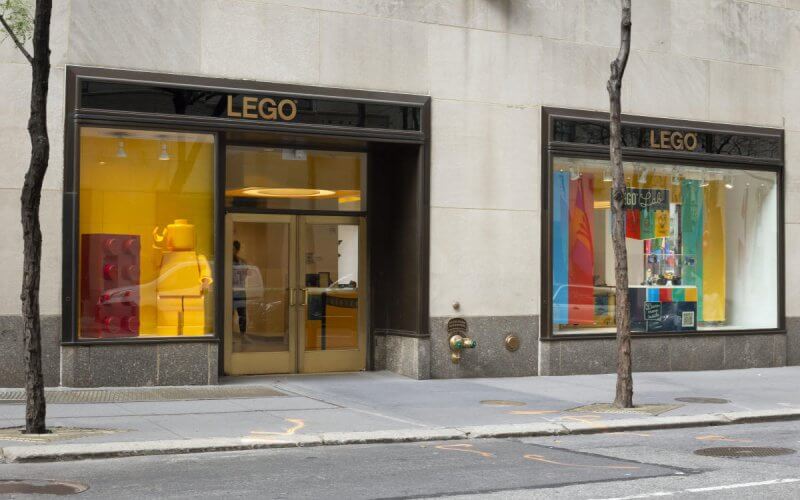 The LEGO Store on Fifth Avenue in New York. Shelli Weiler