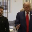 Ukrainian President Volodymyr Zelensky and former President Donald Trump speaking to reporters at Trump Tower in New York City, Sept. 27, 2024. c-span.org