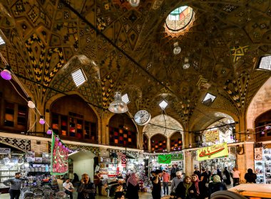 The Grand Bazaar in Tehran. flickr.com