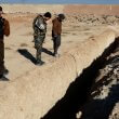 The site of a mass grave in Najha. Reuters