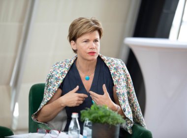 Latvian Foreign Minister Baiba Braže. Latvian Foreign Ministry