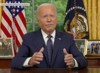 President Joe Biden speaks to the nation from the Oval Office. WhiteHouse.gov