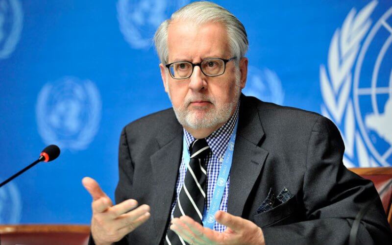 Commission of Inquiry on Syria Chair Paulo Sérgio Pinheiro. un.org