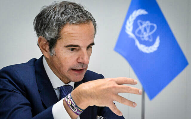 Director General of the International Atomic Energy Agency Rafael Grossi. AFP