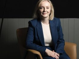 Former British Prime Minister Liz Truss. Getty