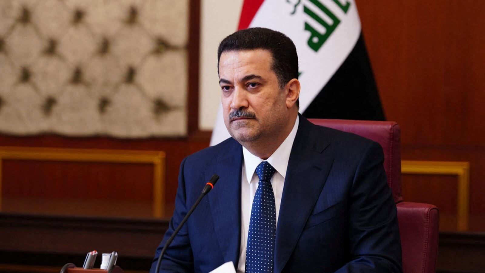 Iraq's Prime Minister Mohammed Shia’ al-Sudani. Iraqi Prime Minister Media Office