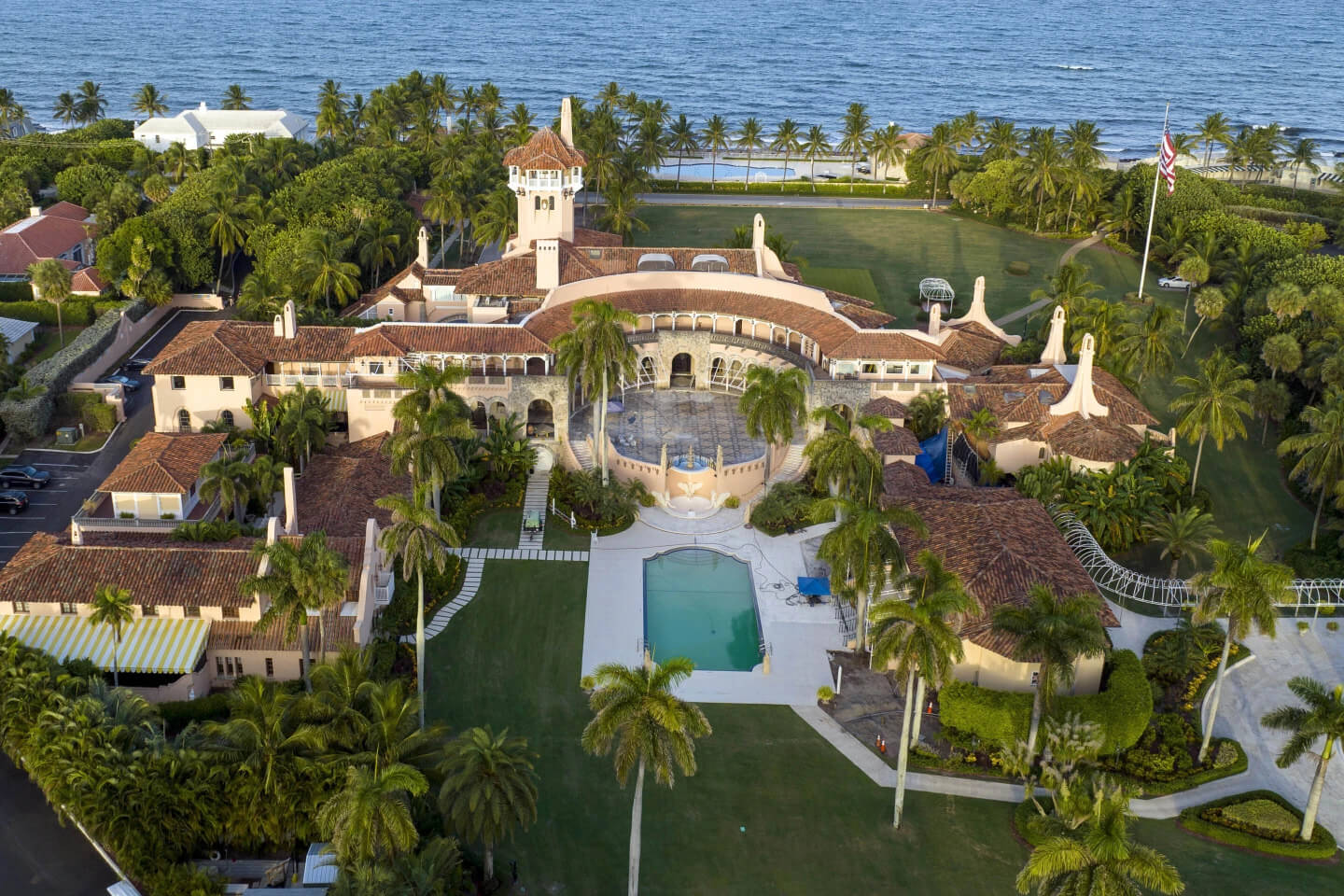 Donald Trump's Florida residence. AP