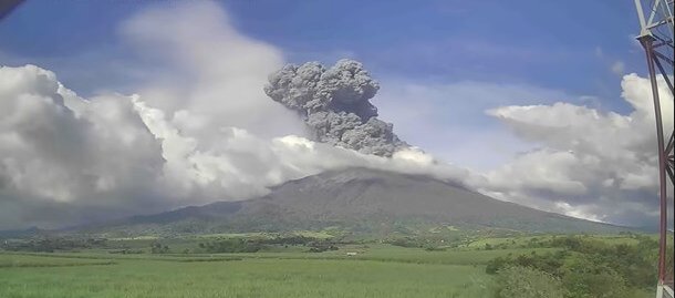 Mount Kanlaon Dec. 9, 2024. Phivolcs