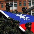 Taiwan's armed forces hold a military drill. Reuters